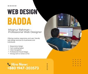 Web Designer in Badda Notunbazar