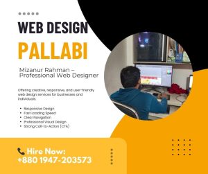 Web Designer in Pallabi Mirpur