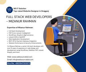 Web Designer in Sirajganj