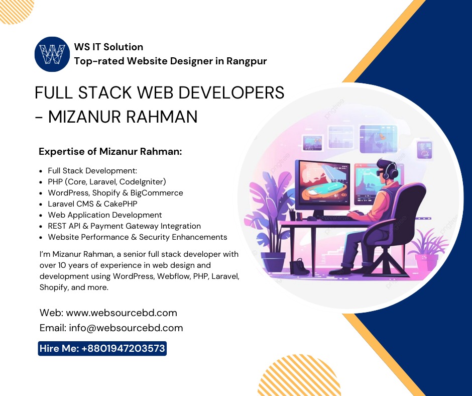 Best Web Designer in Rangpur