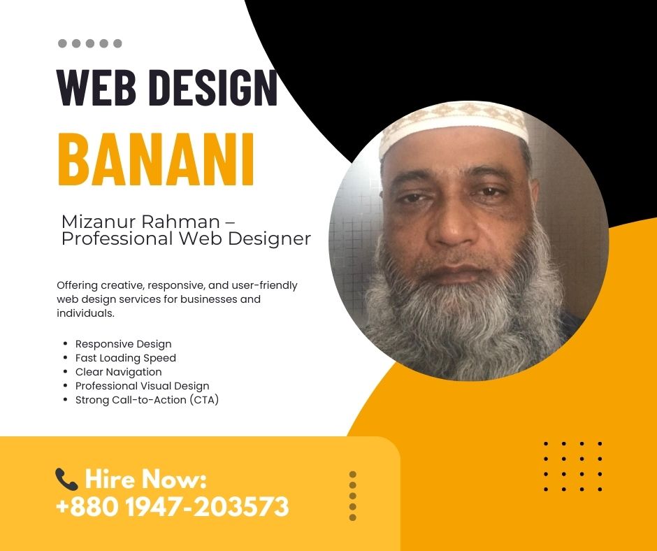 Web Designer and Developer in Banani