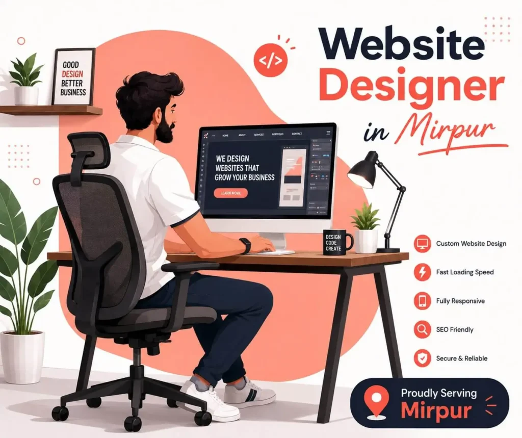 Website Designer in Mirpur